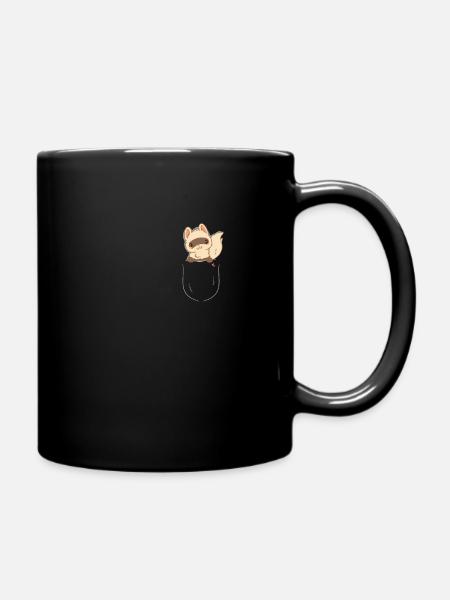 Pocket Ferret Lover Cute Rabbit Weasel Pet - Mug uni - noir
