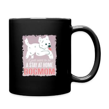 Morkie Dogmom - Mug uni - noir - Droite