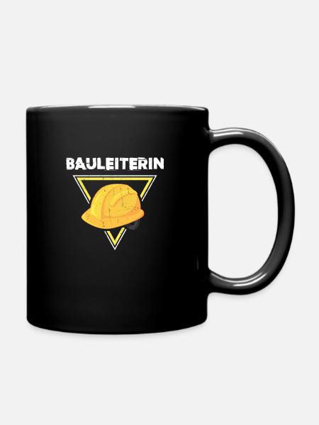 Bauleiterin - Bauarbeiter Kostüm - - Tasse einfarbig - Schwarz