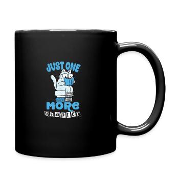 Juste un chapitre de plus Livre Amoureux des chats - Mug uni - noir - Droite