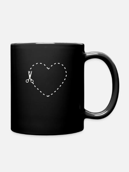 Cœur à prendre ou à donner - amour - Mug uni - noir