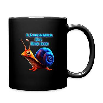 I Caramba da bin ich - Tasse einfarbig - Schwarz - Rechts