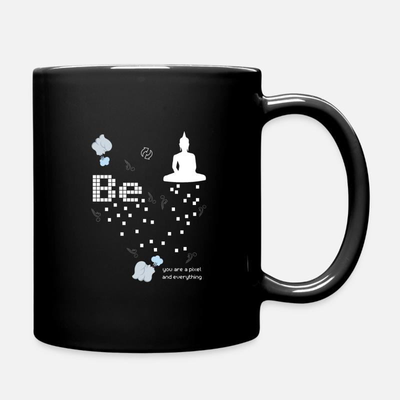 Being - Meditation - Enlightenment - Spirituality - Full Colour Mug - black