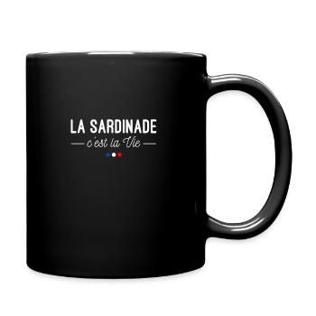 La Sardinade, c'est la Vie! Sardine Eaters - Full Colour Mug - black - Right