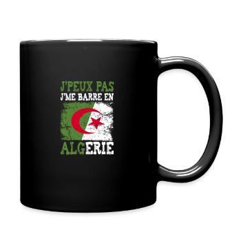 I can't get stuck in Algeria - Full Colour Mug - black - Right