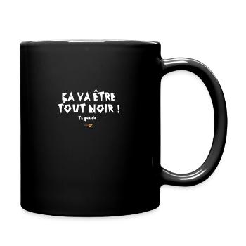 It's going to be all black! Replica in the movie rrrrr - Full Colour Mug - black - Right