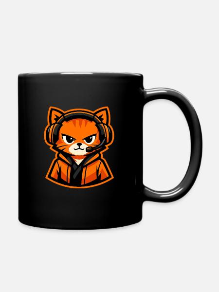 Lucapi1985 - Tasse einfarbig - Schwarz