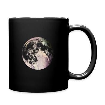 Lune lune luna - Mug uni - noir - Droite