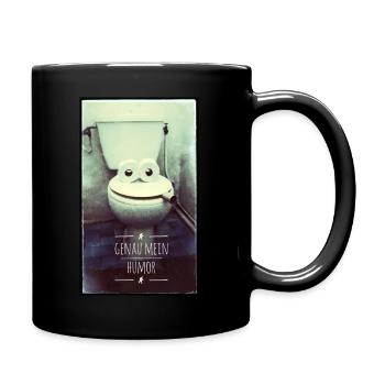 Exactly my humour - Full Colour Mug - black - Right