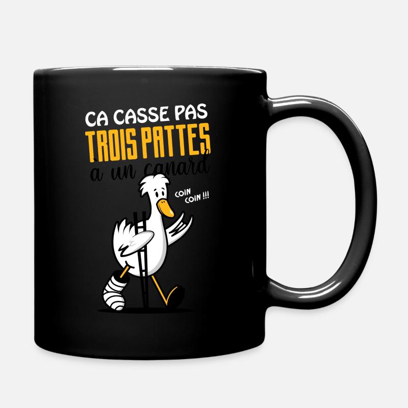 Canardo - Tasse einfarbig - Schwarz