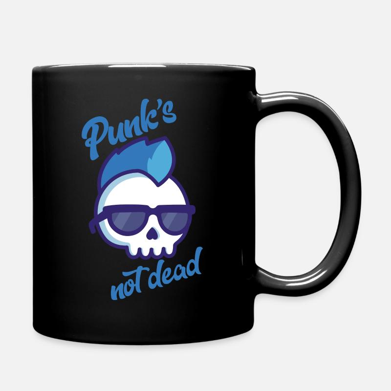 Punks - Tasse einfarbig - Schwarz
