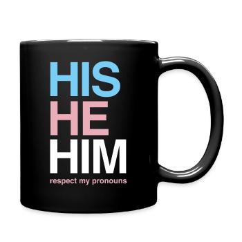 Drôle de cadeau transgenre - Mug uni - noir - Droite