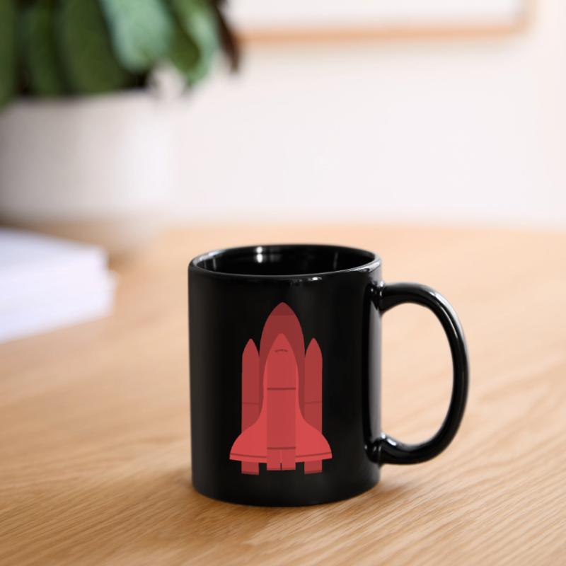 fusée, astronaute, spatial, spatial, spatial Mug uni