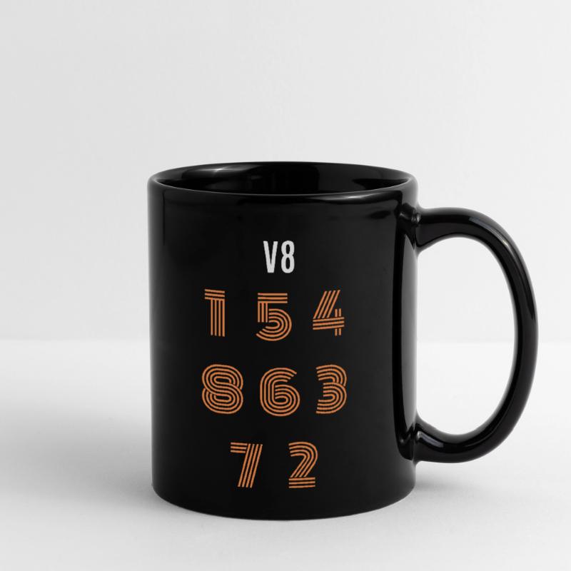 V8 engine ignition sequence Full Colour Mug