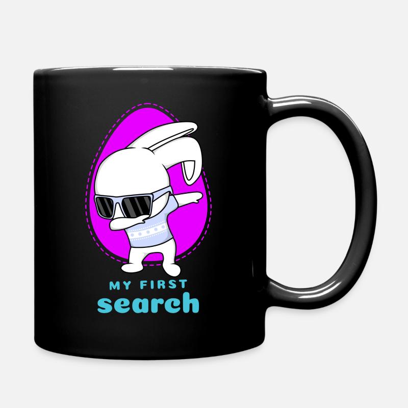 Joyeux Lapin de Pâques - Mug uni - noir