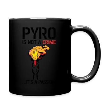 Pyro passion Sport Football Coach - Full Colour Mug - black - Right