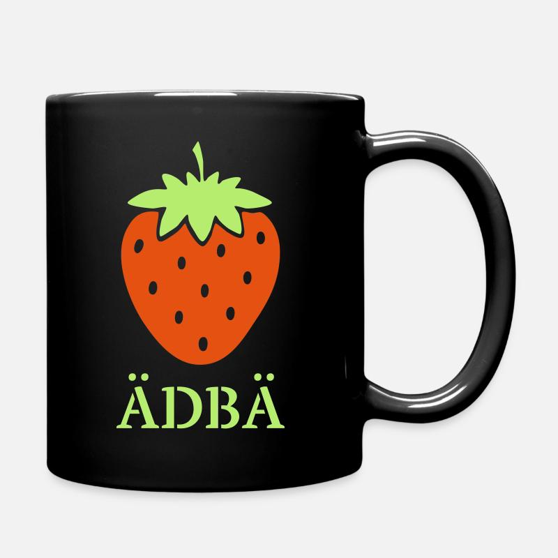 ÄDBÄ - Tasse einfarbig - Schwarz