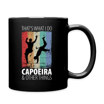 Capoeira - Mug uni - noir - Droite