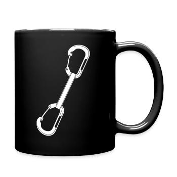 Bouldering Climbing Climbing - Full Colour Mug - black - Right