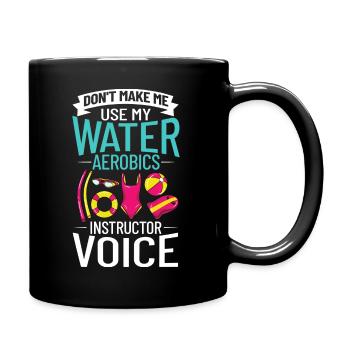 AquaGym Aquafitness Aqua Training Aqua - Mug uni - noir - Droite