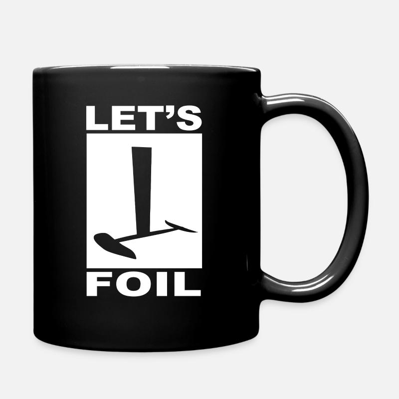 LET S FOIL! - Full Colour Mug - black