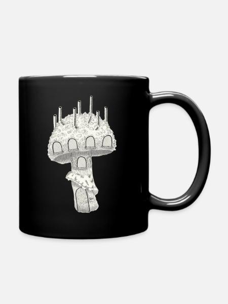 Champignonnière 1 - Mug uni - noir