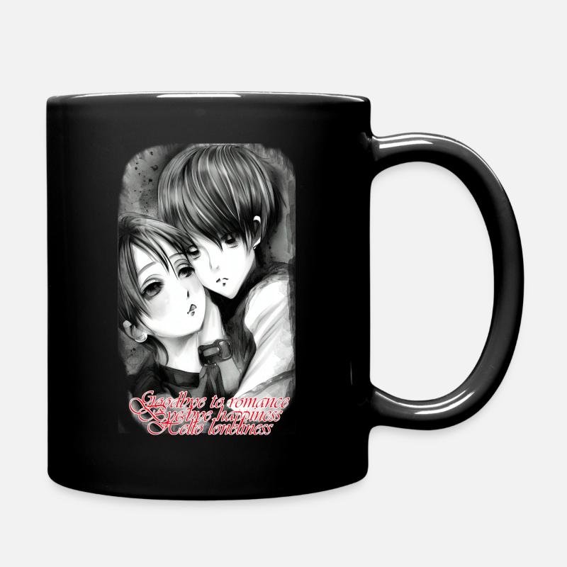 Bye bye bonheur - Mug uni - noir