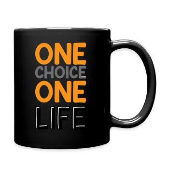 Faites Votre Choix - Mug uni - noir - Droite
