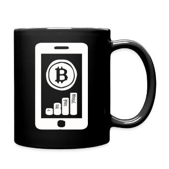 Bitcoin bullrun - Mug uni - noir - Droite