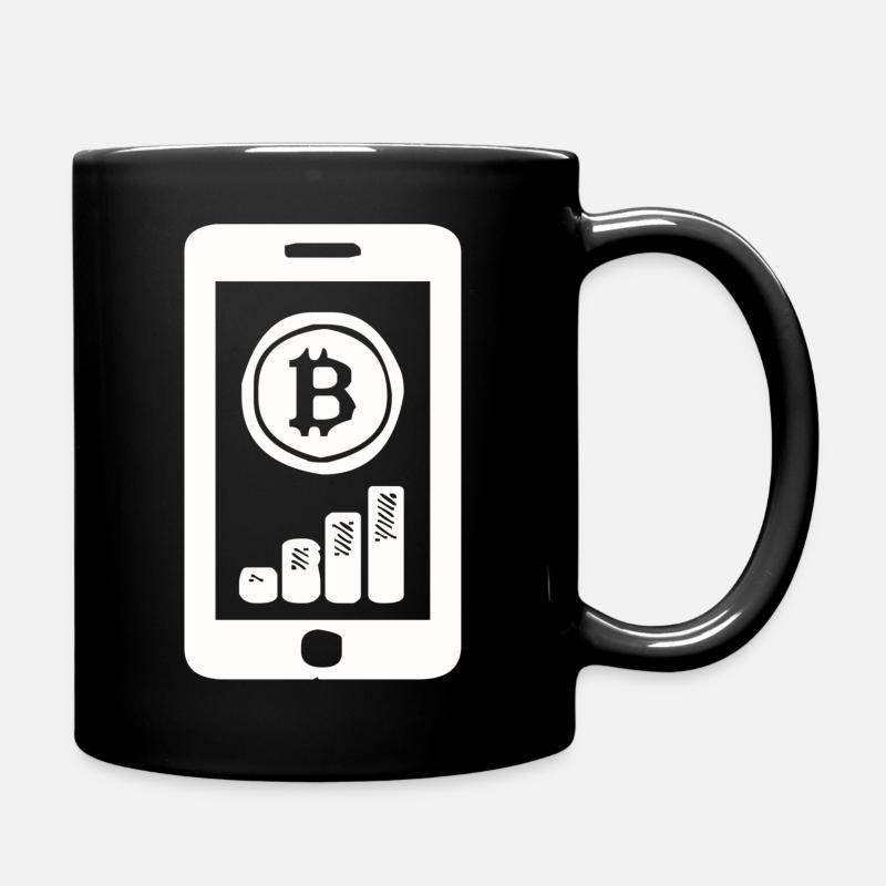 Bitcoin Bullrun - Tasse einfarbig - Schwarz