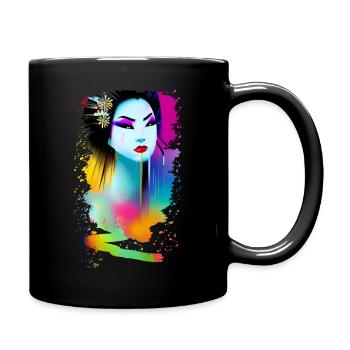 Geisha - Truecolored - Full Colour Mug - black - Right