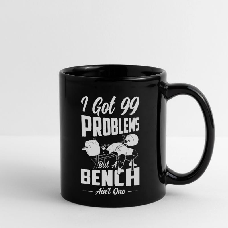 I Got 99 Problems Weight Lifting Workout Training Full Colour Mug