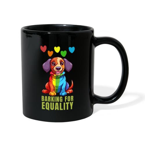 Barking for equality - Gay pride - Ensfarget kopp