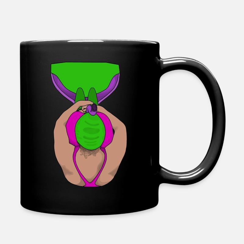 Finswimming - Full Colour Mug - black