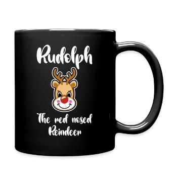 Rudolph - Tasse einfarbig - Schwarz - Rechts