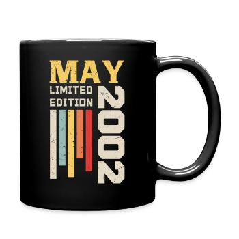 Mai 2002 - Cadeau anniversaire né en Mai 2002 Mai - Mug uni - noir - Droite