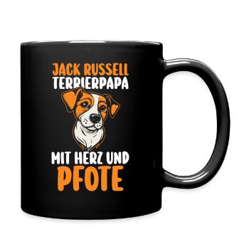 Hund Jacke Russell - Tasse einfarbig - Schwarz - Rechts
