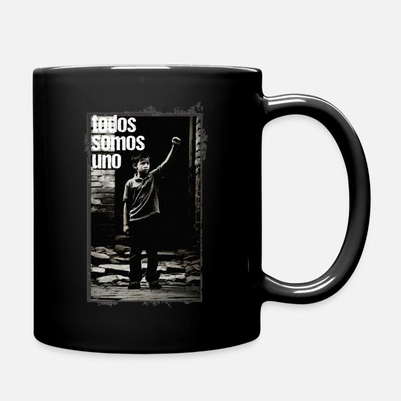 Todos Somos Uno - Full Colour Mug - black