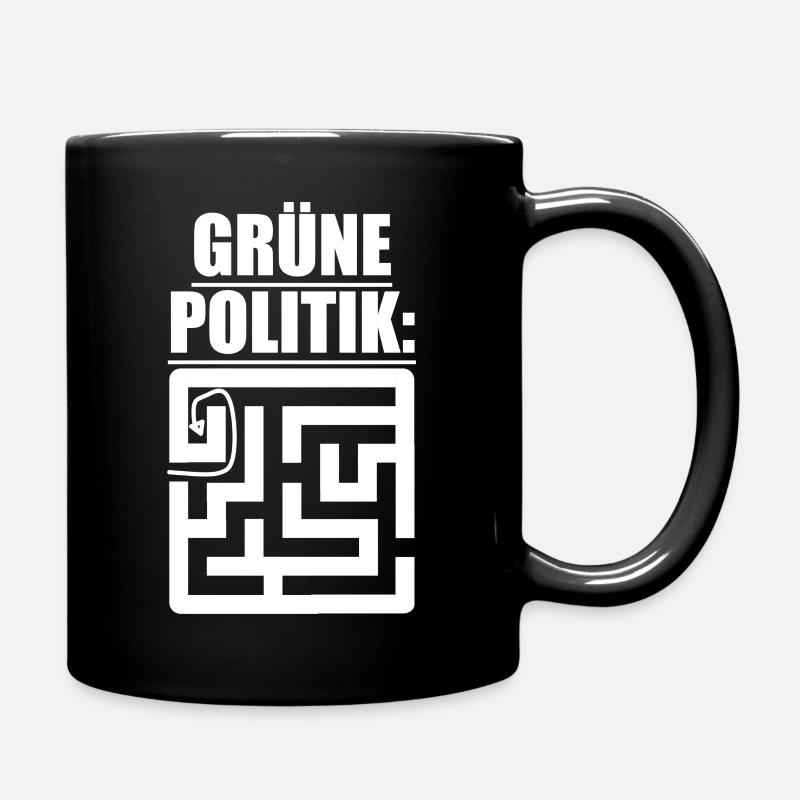 Witze Grüne Die Grünen Habeck Baerbock Partei Öko - Tasse einfarbig - Schwarz