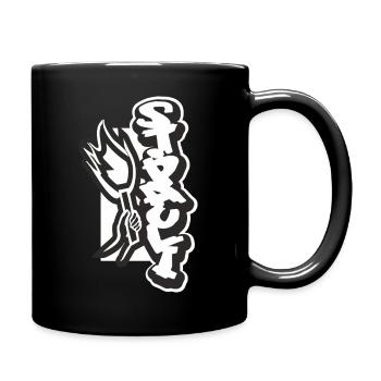 St.Pauli Pyro - Tasse einfarbig - Schwarz - Rechts