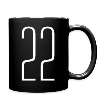 22 - Full Colour Mug - black - Right