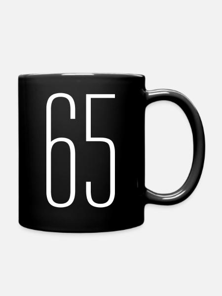 65 - Tasse einfarbig - Schwarz