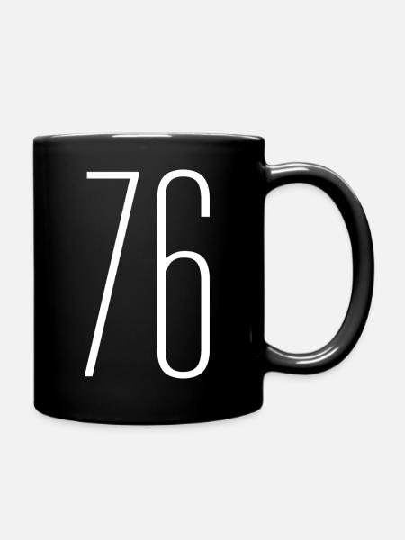 76 - Tasse einfarbig - Schwarz