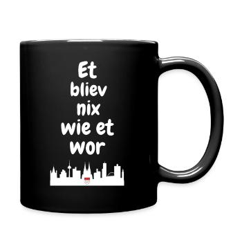 Karneval Köln Kölle Alaaf Kölsches Grundgesetz Fun - Mug uni - noir - Droite