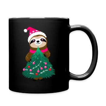 POD CUTE NOEL 5 - Mug uni - noir - Droite