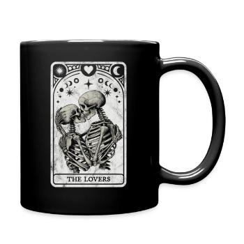 The Lovers Tarot - Full Colour Mug - black - Right