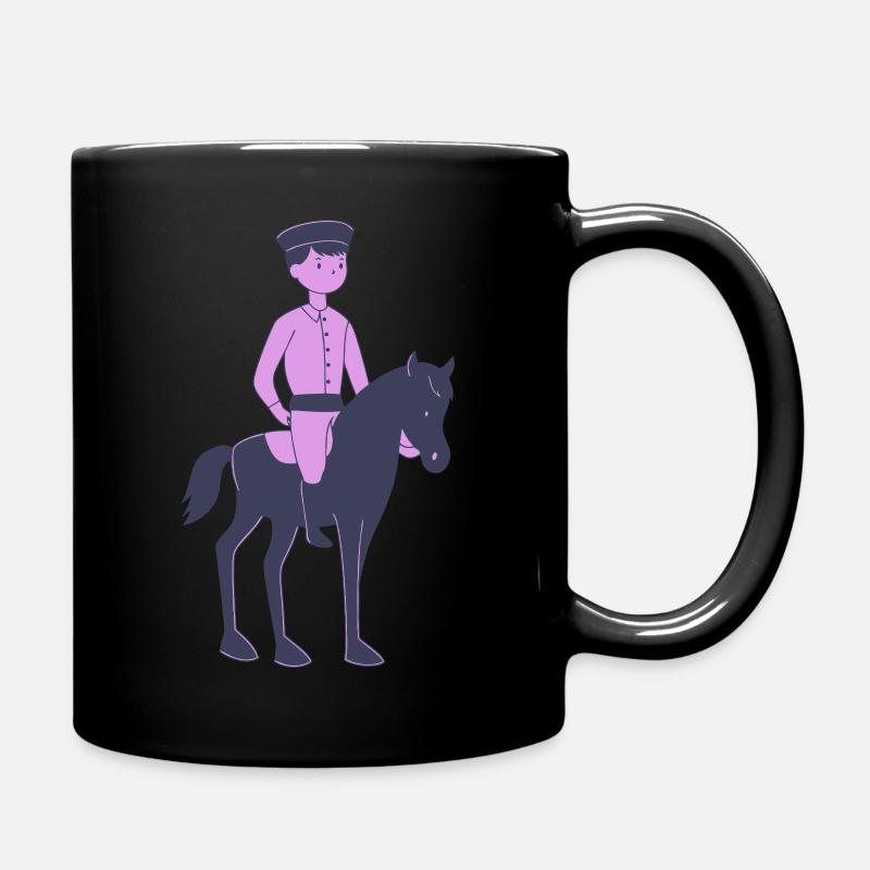 Club d’équitation - Mug uni - noir