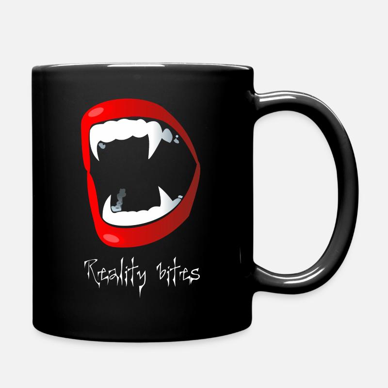 Vampir - Tasse einfarbig - Schwarz