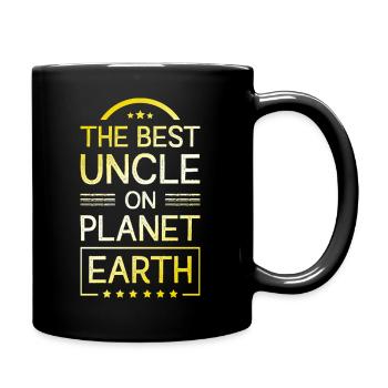 Best Uncle Saying - Full Colour Mug - black - Right