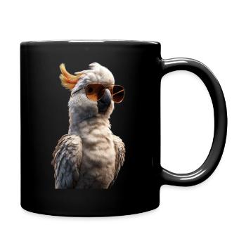 Perroquet Ara Perruche Cacatoès Amoureux des perroquets - Mug uni - noir - Droite